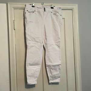 White denim, Torrid Jeggings